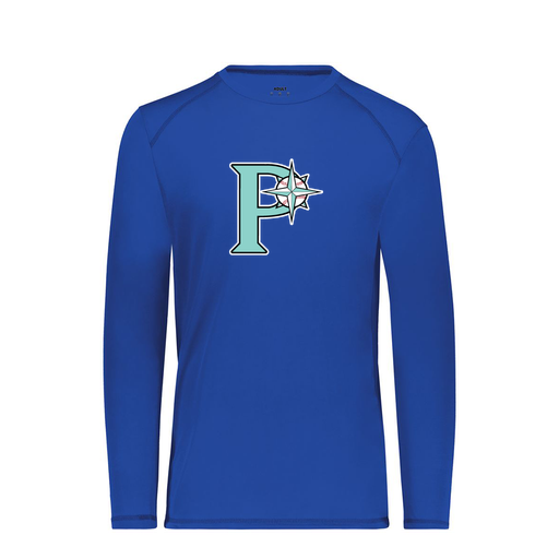 [6846.060.S-LOGO1] Youth SoftTouch Long Sleeve (Youth S, Royal, Logo 1)