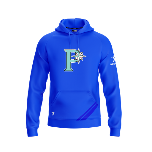 [FOLHSMRY-YXS-LOGO1] Decker Summit Hoodie (Youth XS, Royal, Logo 1)