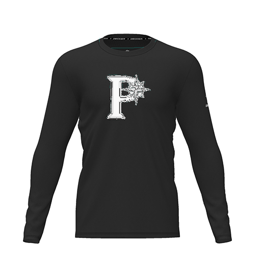 [CUS-DRIF-TEES-PER-CNK-LSL-BLK-YXS-LOGO1] Dri Fit Performance T-Shirt (Youth XS, Black, Logo 1, Long Sleeve)
