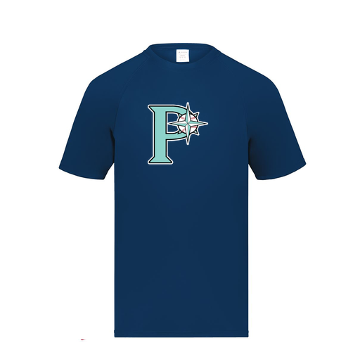 [2790.065.S-LOGO1] Men's Smooth Sport T-Shirt (Adult S, Navy, Logo 1)