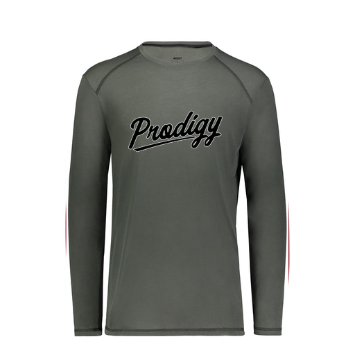 [6846.98D.S-LOGO2] Youth SoftTouch Long Sleeve (Youth S, Gray, Logo 2)