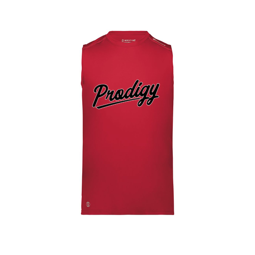 [222593.083.S-LOGO2] Men's CoolDry TankTop (Adult S, Red, Logo 2)