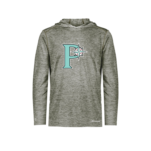 [CUS-DFW-CHGHOOD-PER-LSL-GRY-AS-LOGO1] Men's Charge Hoodie (Adult S, Gray, Logo 1)