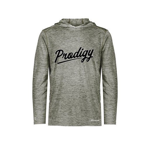 [FOLHCGGY-AS-LOGO2] Men's Charge Hoodie (Adult S, Gray, Logo 2)