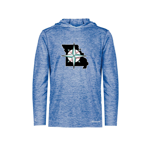[CUS-DFW-CHGHOOD-PER-LSL-RYL-YS-LOGO3] Youth Charge Hoodie (Youth S, Royal, Logo 3)