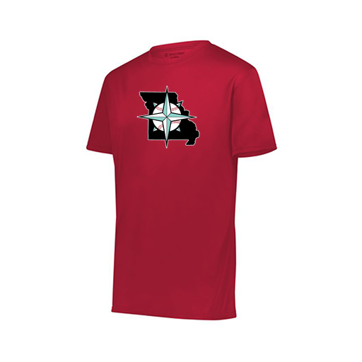 [222818.083.S-LOGO3] Men's Movement Dri Fit Shirt (Adult S, Red, Logo 3)