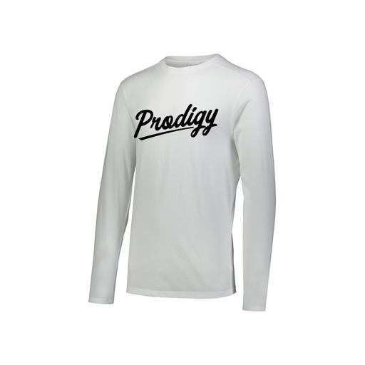 [3076.005.S-LOGO2] Youth LS Ultra-blend T-Shirt (Youth S, White, Logo 2)
