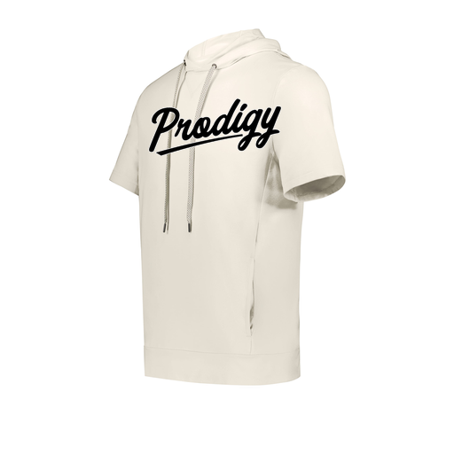 [222605-WHT-YS-LOGO2] YOUTH VENTURA SOFT KNIT SHORT SLEEVE HOODIE (Youth S, White, Logo 2)