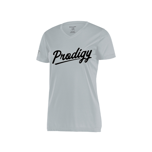 [222820.099.S-LOGO2] Ladies Movement Dri Fit Shirt (Female Adult S, Silver, Logo 2)