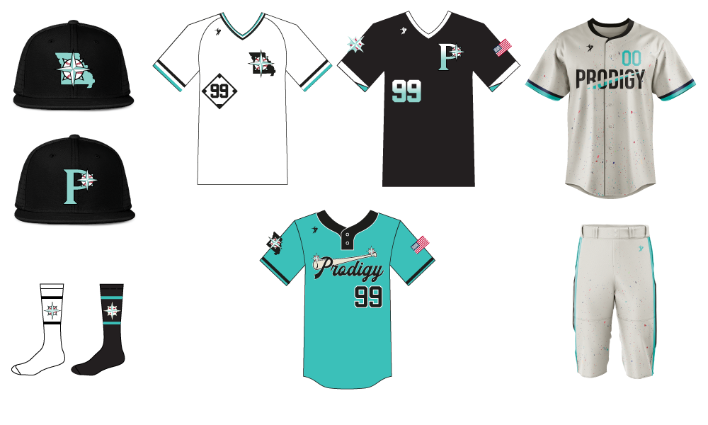 KC Prodigy 17U - Rhodes - Uniform Package 2025