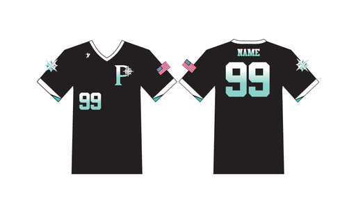 KC Prodigy 17U - Rhodes - Black V-Neck Jersey